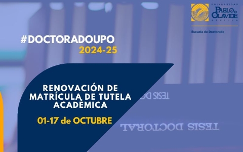 Renocación tutela doctorado